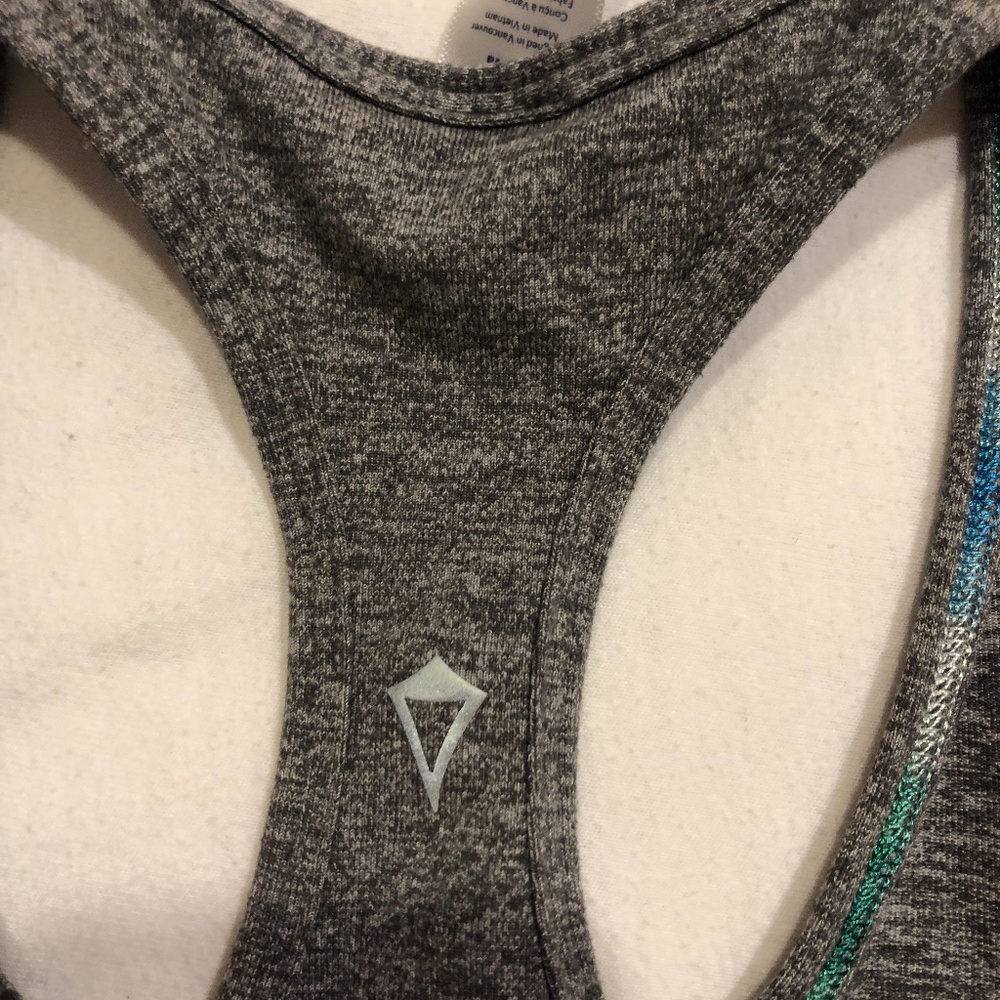 Ivivva Grey Racerback Workout Tank - Picture 3 of 4